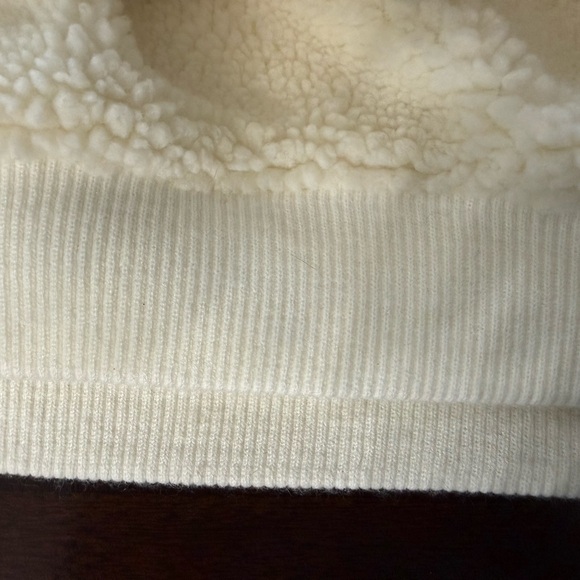The Bar Cream Sherpa Crewneck Sweater - Picture 5 of 9